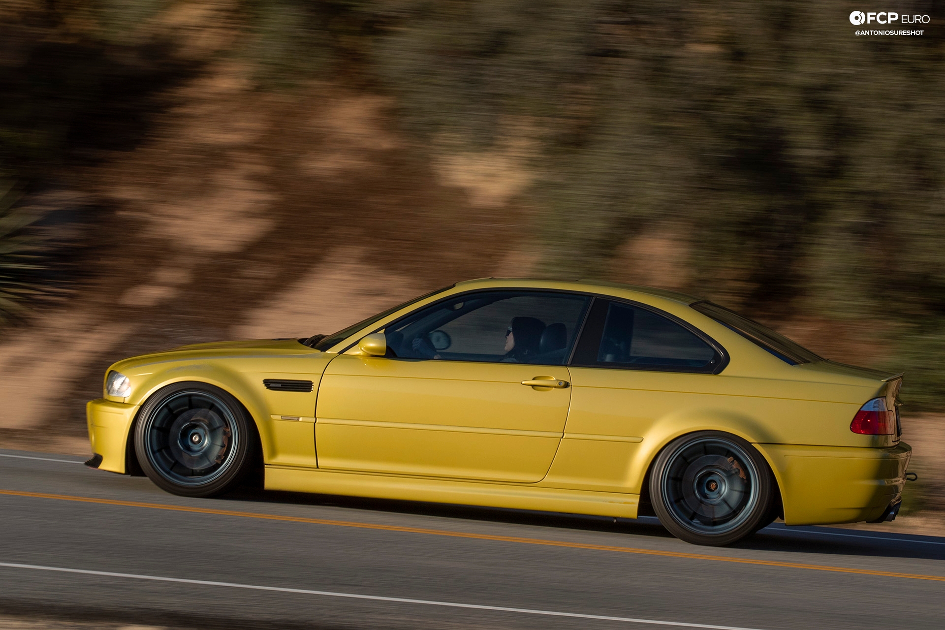 M3 BMW E46 Phoenix Yellow Volk Racing ZE40 ANT28099