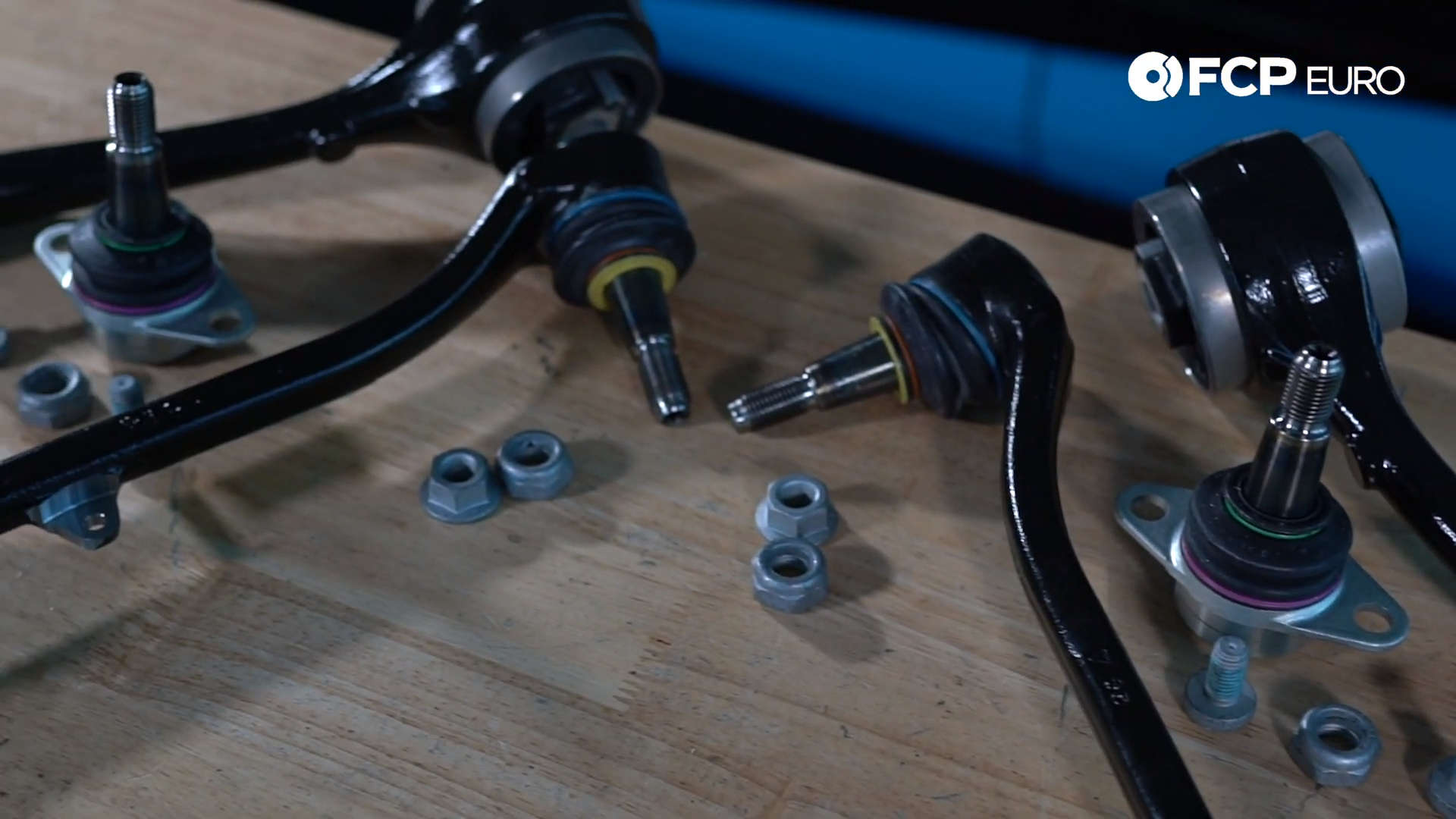 BMW E83 X3 Control Arm Kit Closeup