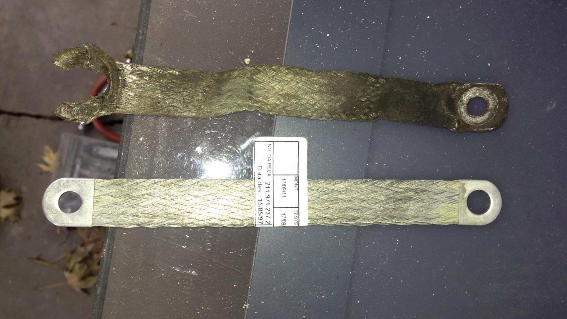 BMW New Vs Old Ground Strap