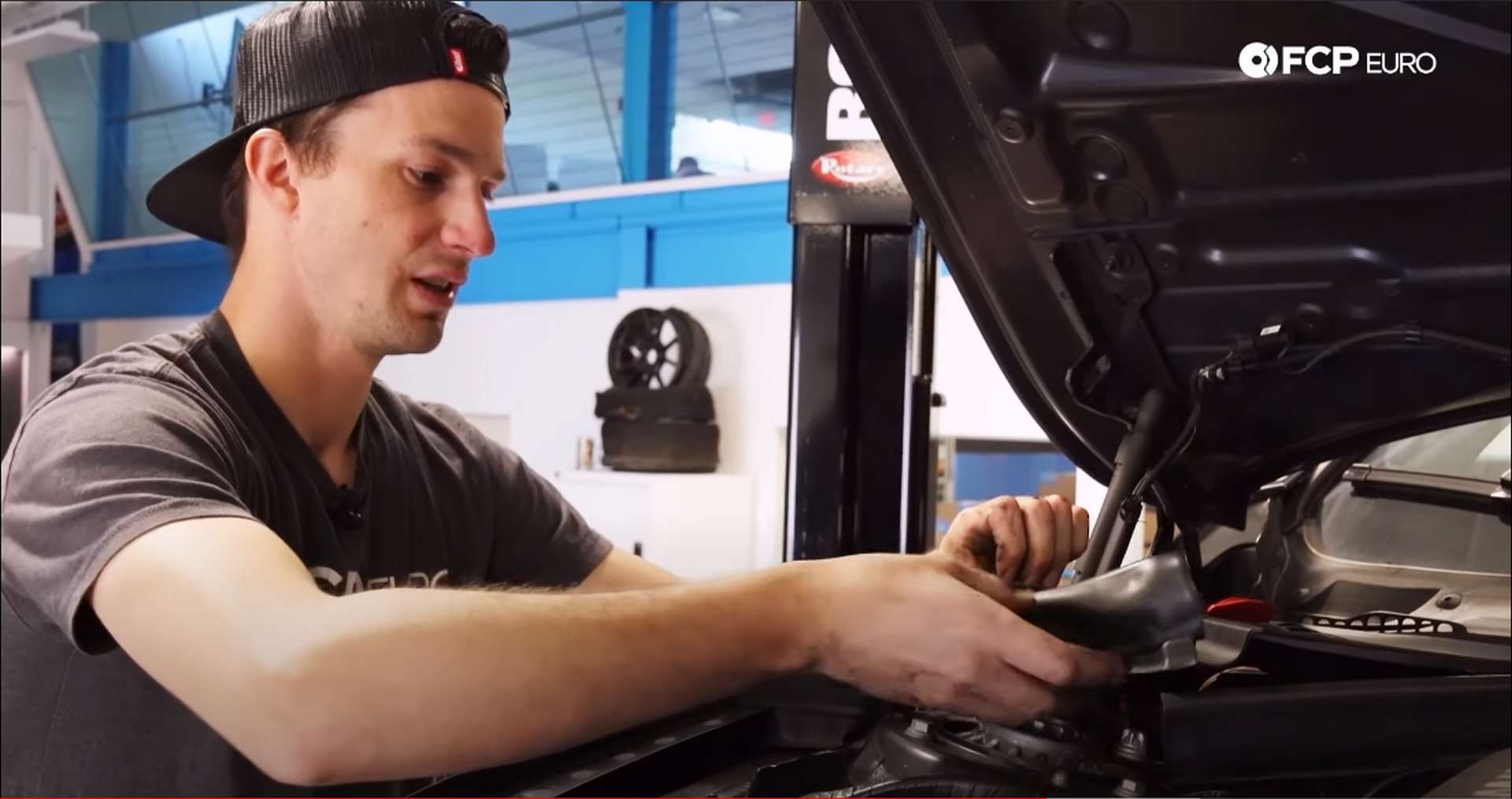 DIY BMW F30 Coilovers removing strut top cover