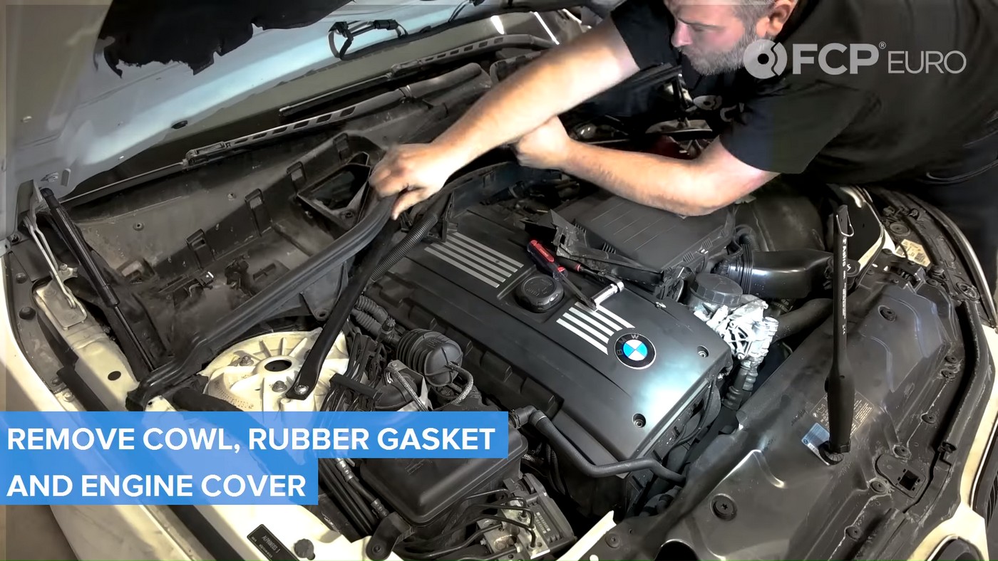N54 Injectors Cowl Removal