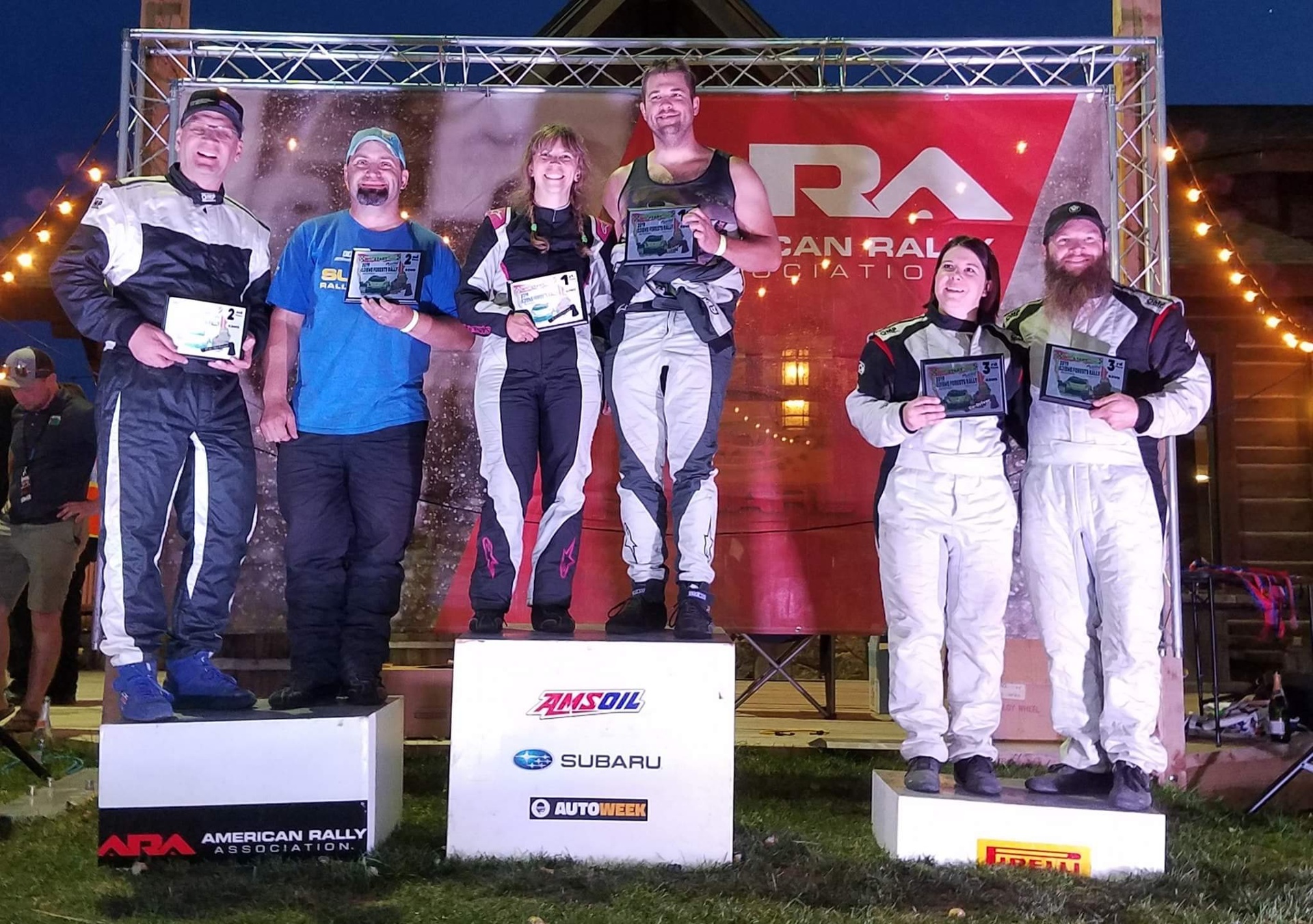 Ojibwe Forest Rally Regional Open 2wd Podium