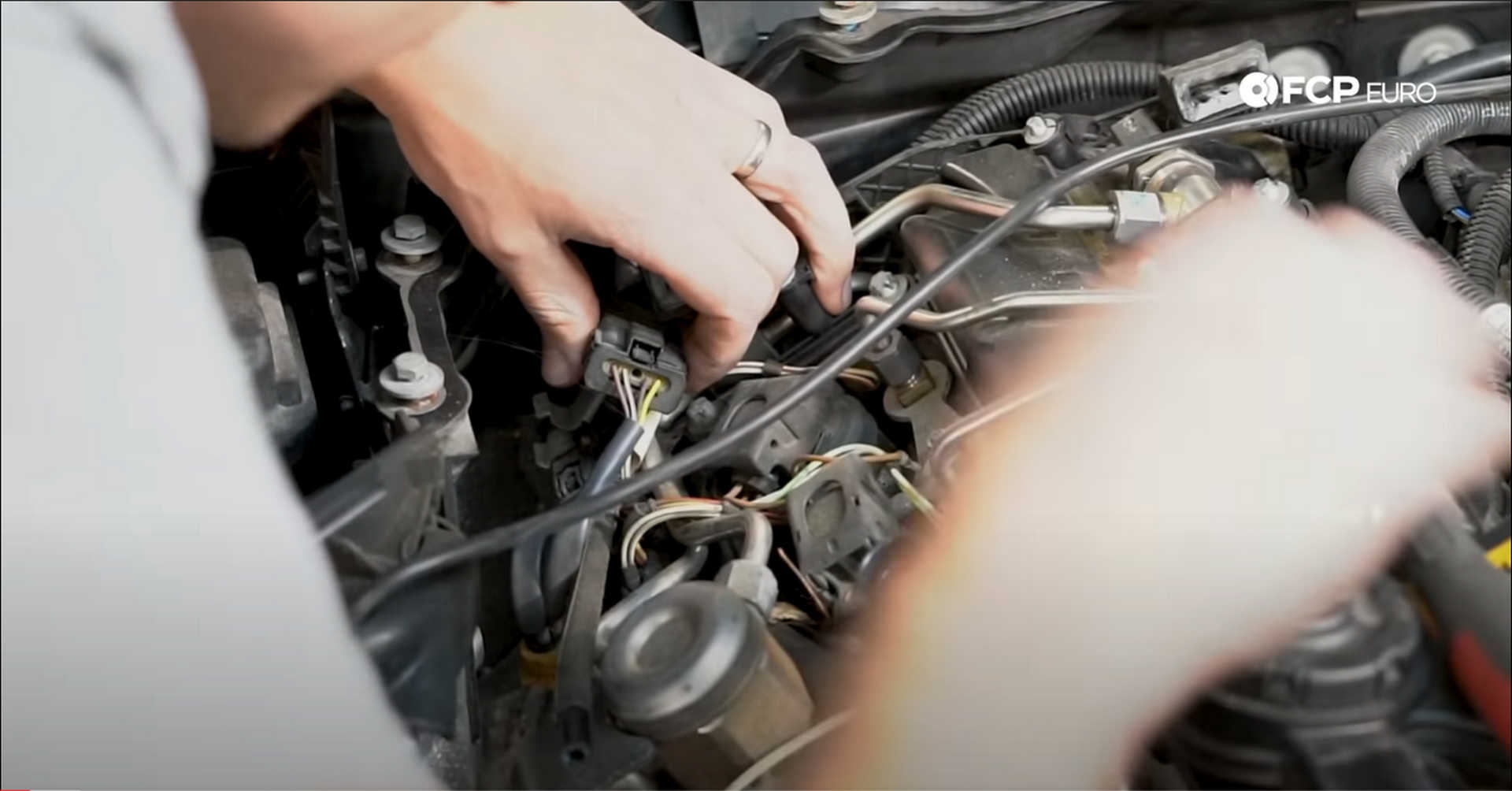 DIY BMW N20 Timing Chain removing the electricals