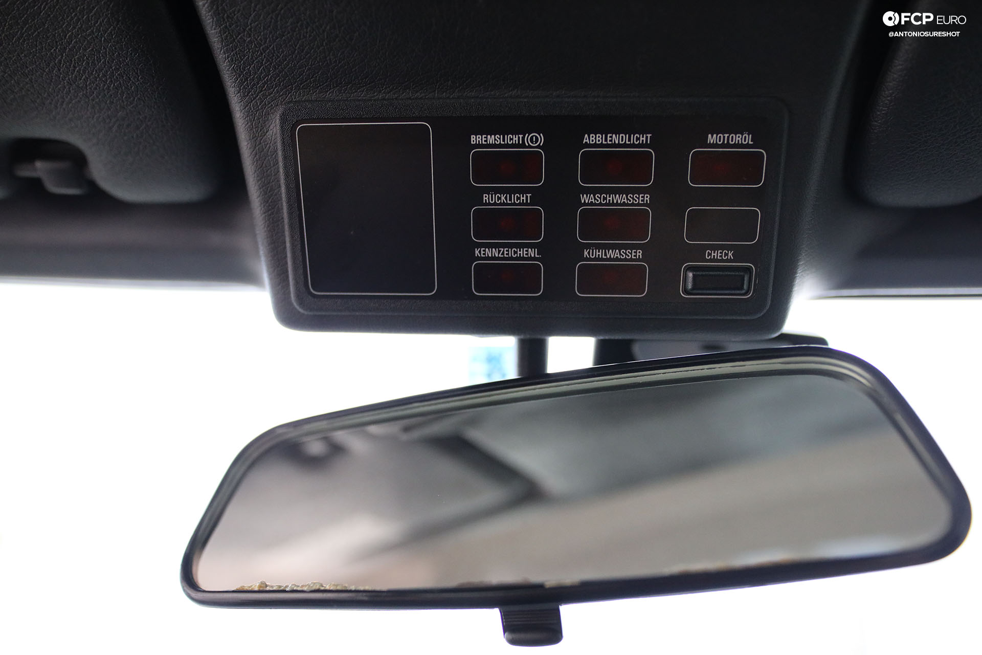 E30 BMW Hartge H26 Warning Lights