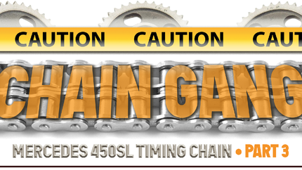 Mercedes 450SL Timing Chain Installation - Part 3