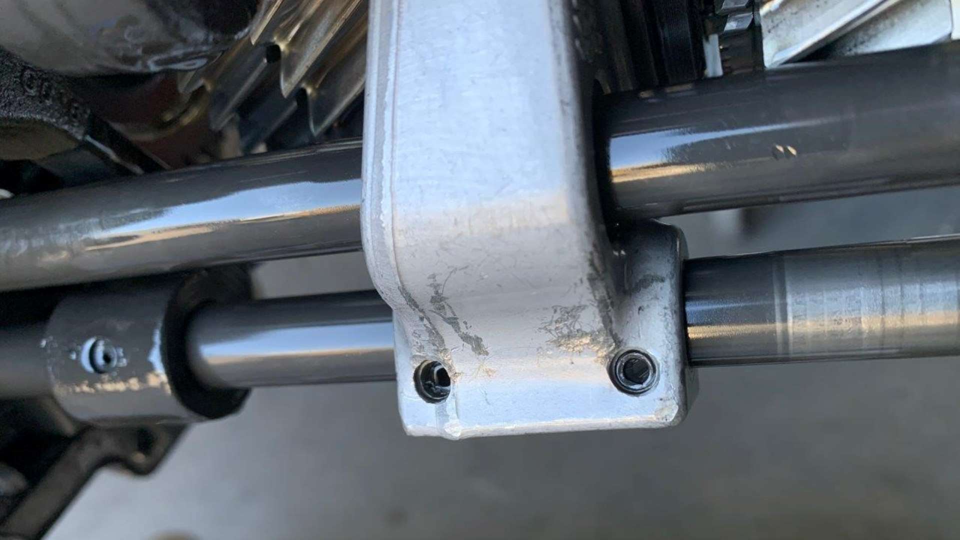 Porsche 996 GT3 GT2 G96 Gearbox 1st 2nd fork roll pin about to walk out