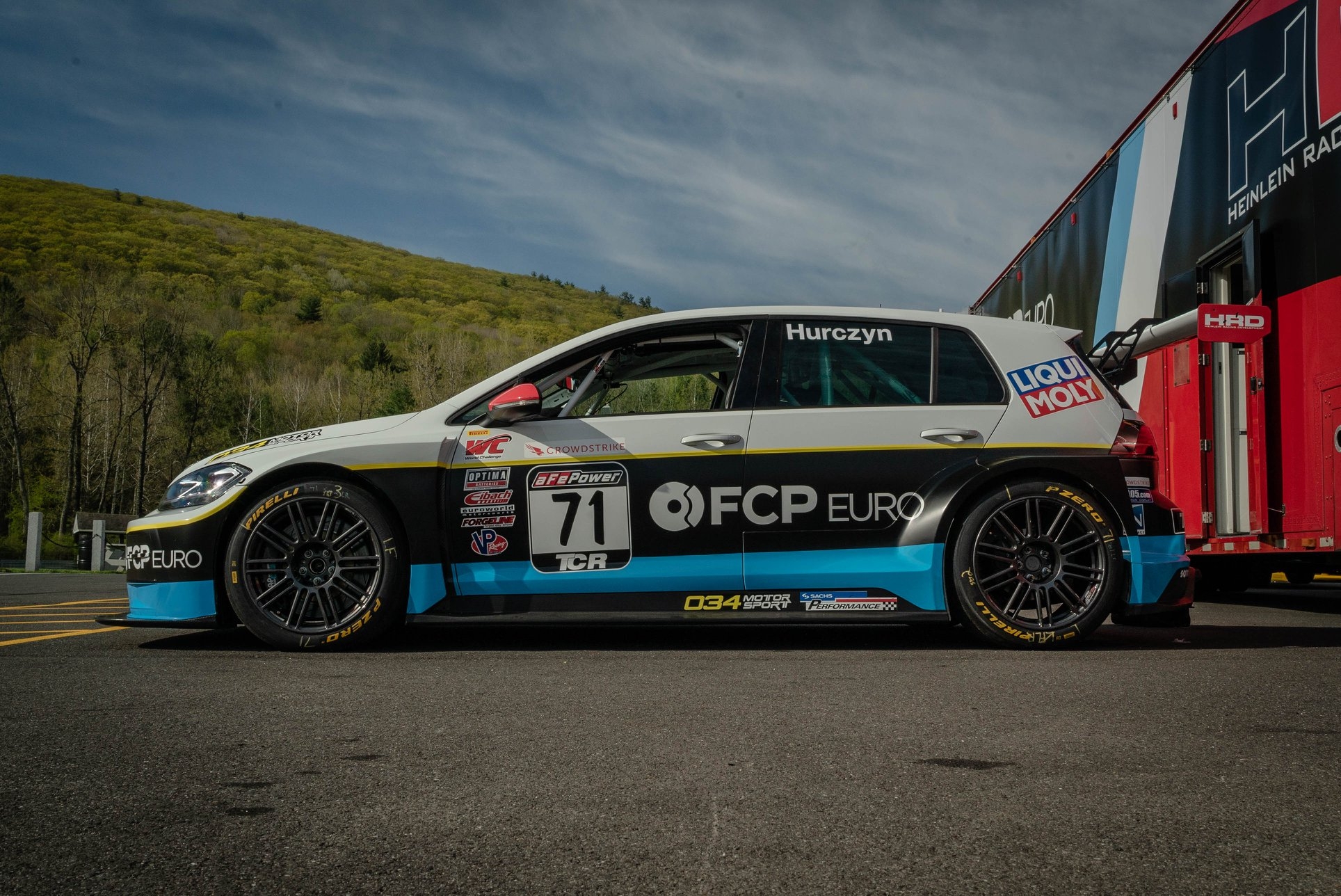 2018 Volkswagen GTI TCR Lime Rock Park