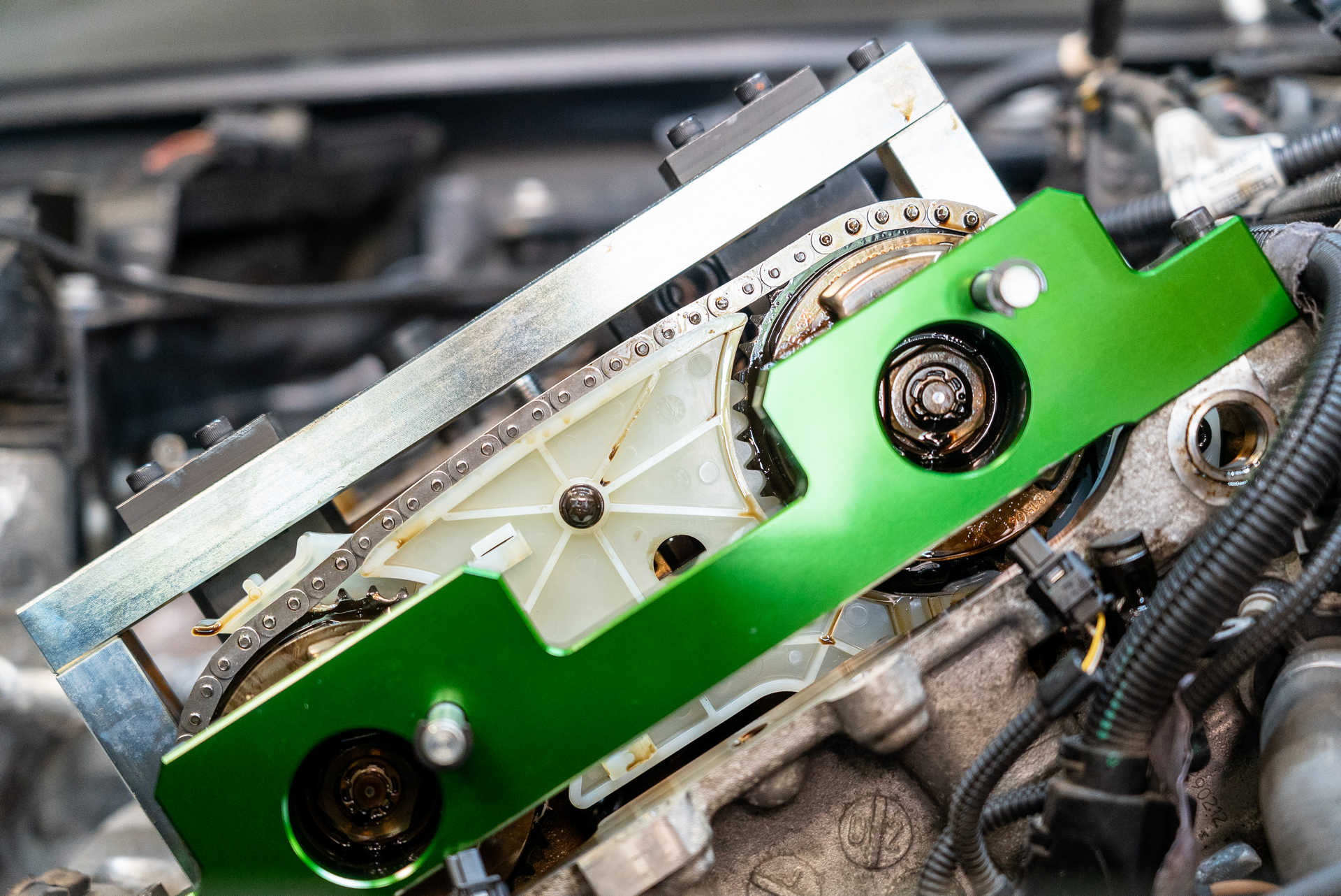 DIY BMW N20 Timing Chain timing the camshaft adjusters