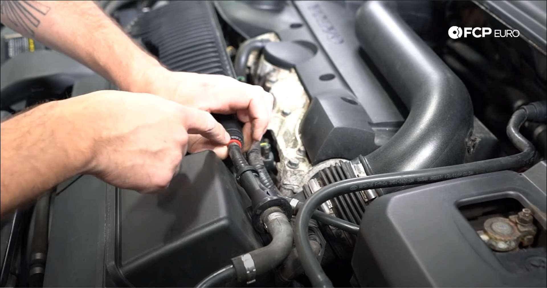 DIY Volvo PCV vacuum lines