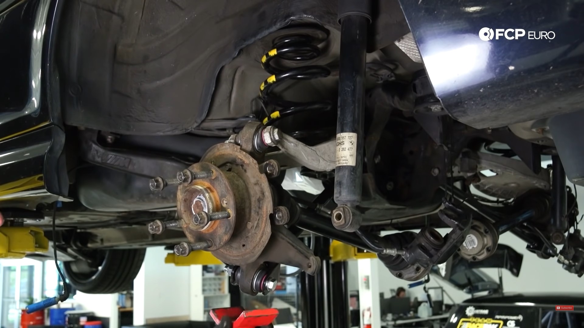 BMW E46 M3 Suspension & Brake Guide Rear Shock and Spring
