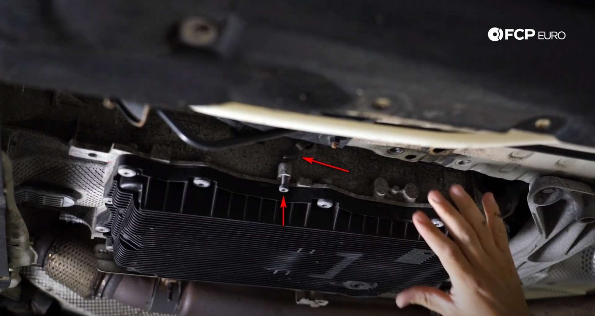 Tech Tip ZF 8HP Neutral Safety Switch Bypass location of bolt and foot on the transmission