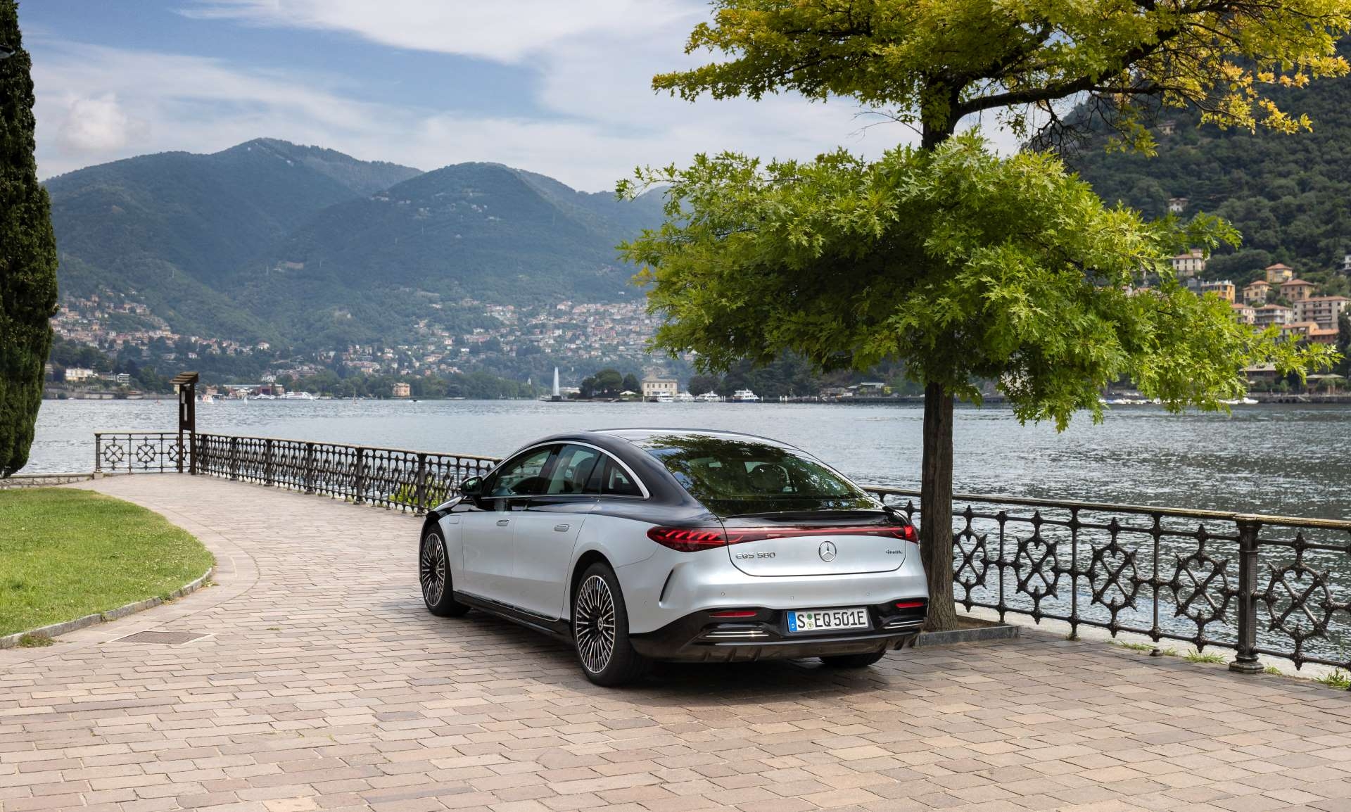 Europe's Top Electric Vehicles Mercedes EQS rear