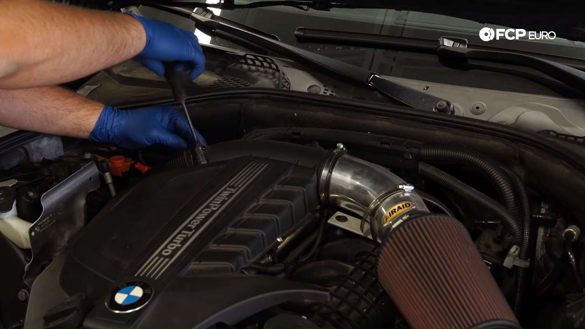 01-bmw-n55-spark-plug-replacement-intake-engine-cover