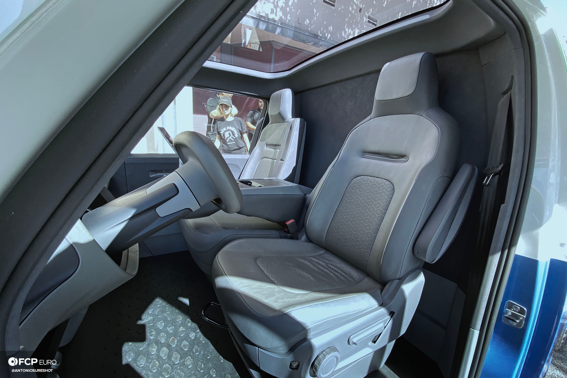VW ID Buzz Cargo Nike Blue Ribbon Sports IMG_0480 interior