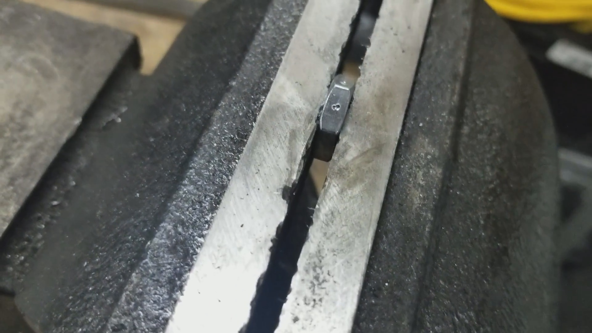 oil pump nut center punch