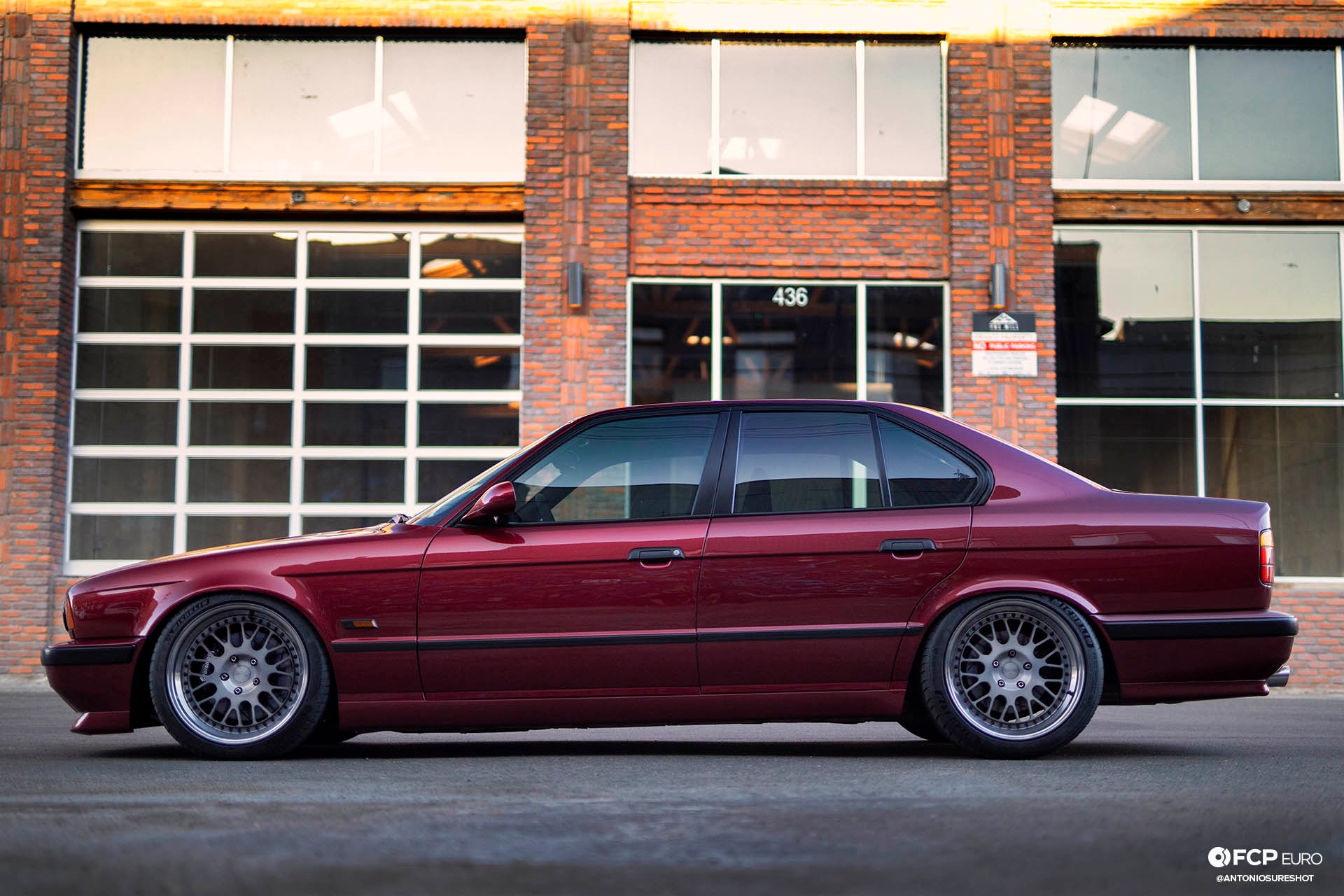 E34 BMW 540i M-Sport Rotiform Ground Control Eibach Koni