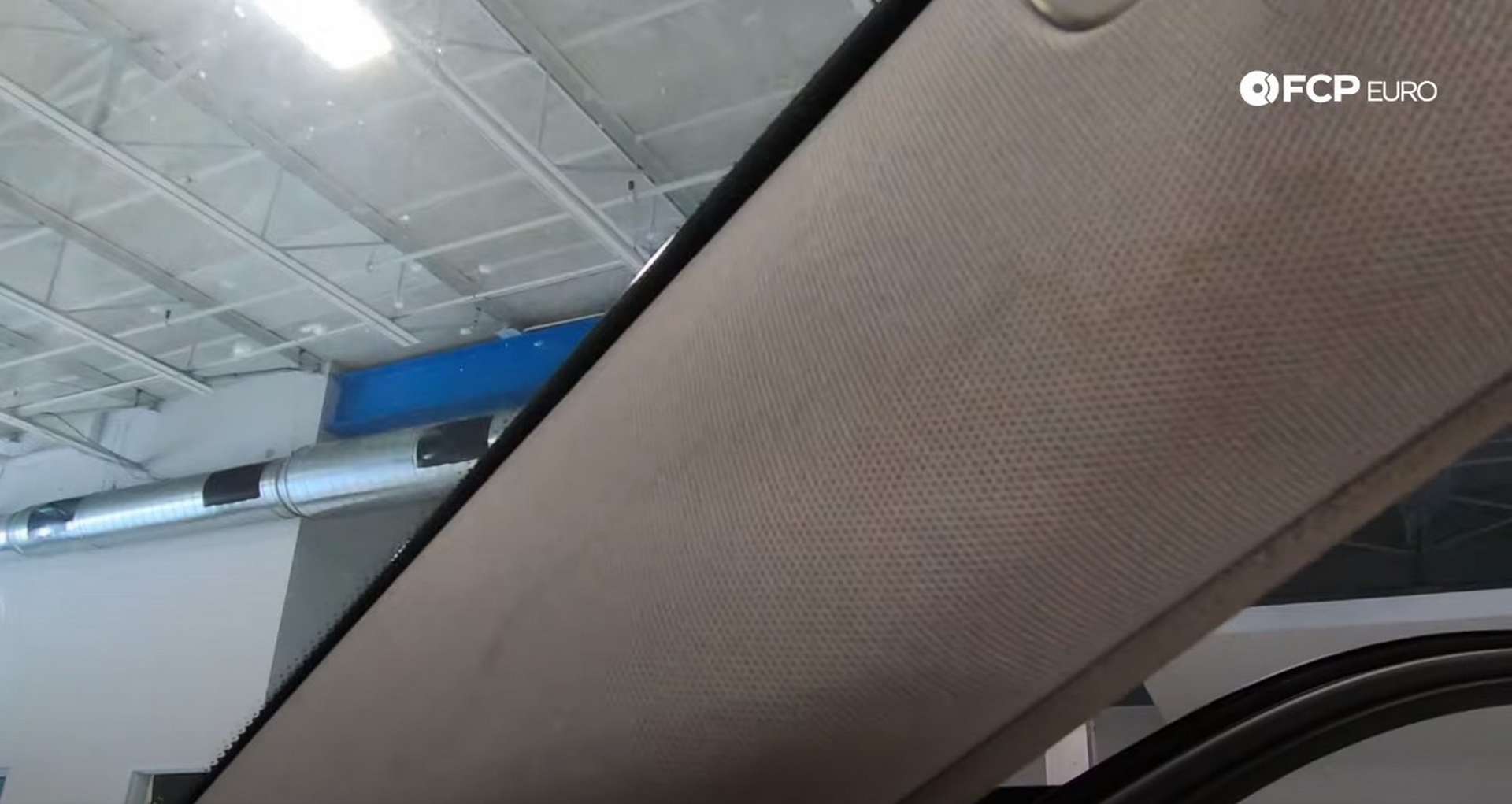 Tech Tip Preventing Interior Leaks stained a-pillar