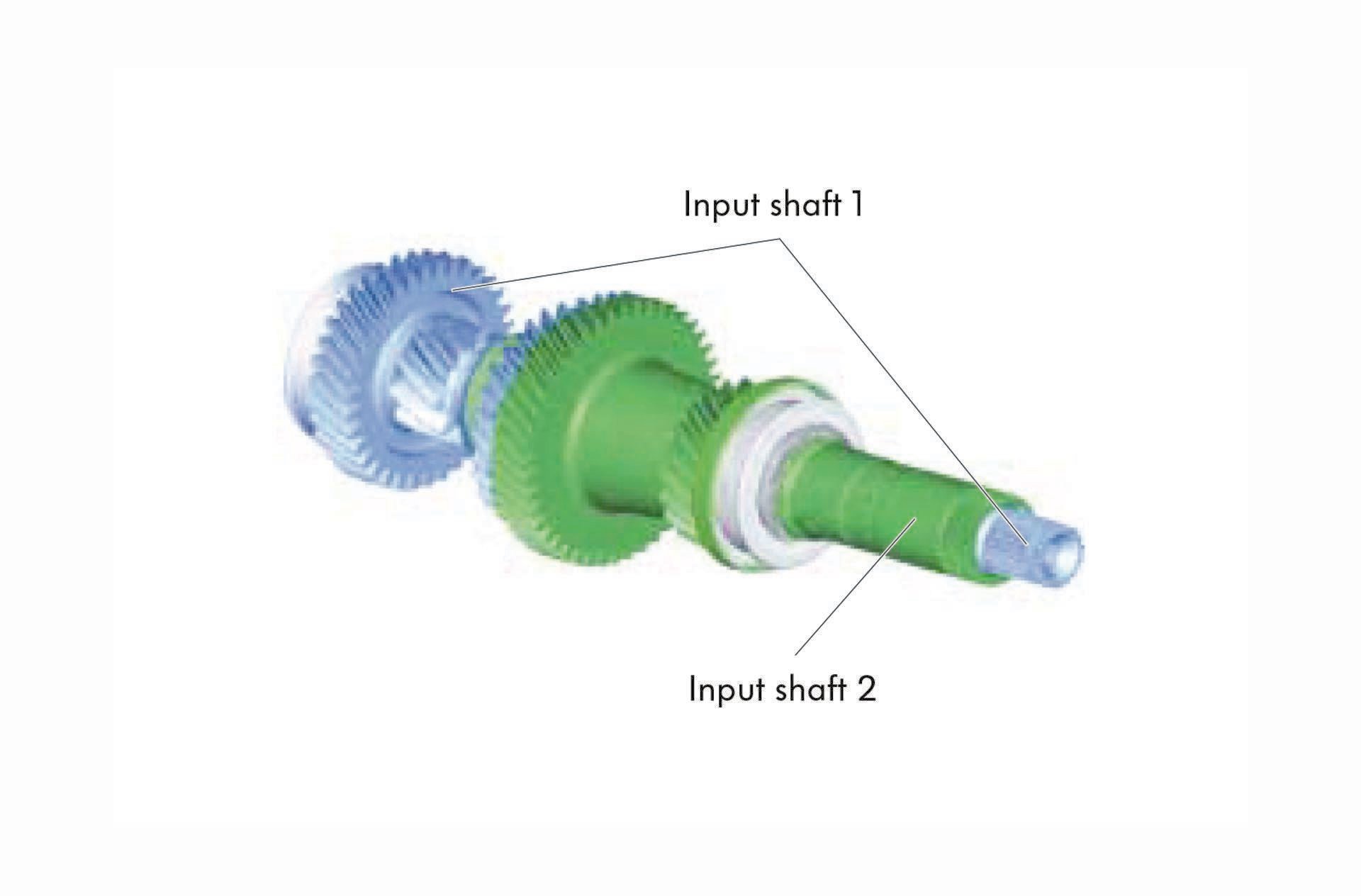 02_VW Audi DSG S Tronic DCT transmission input shaft