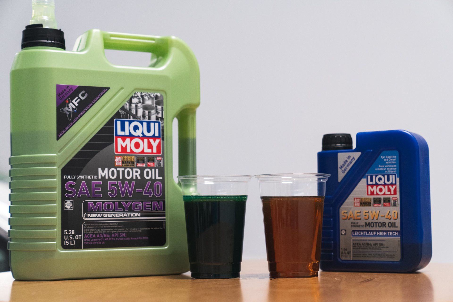 LIQUI MOLY Molygen 5W-40 Comparison