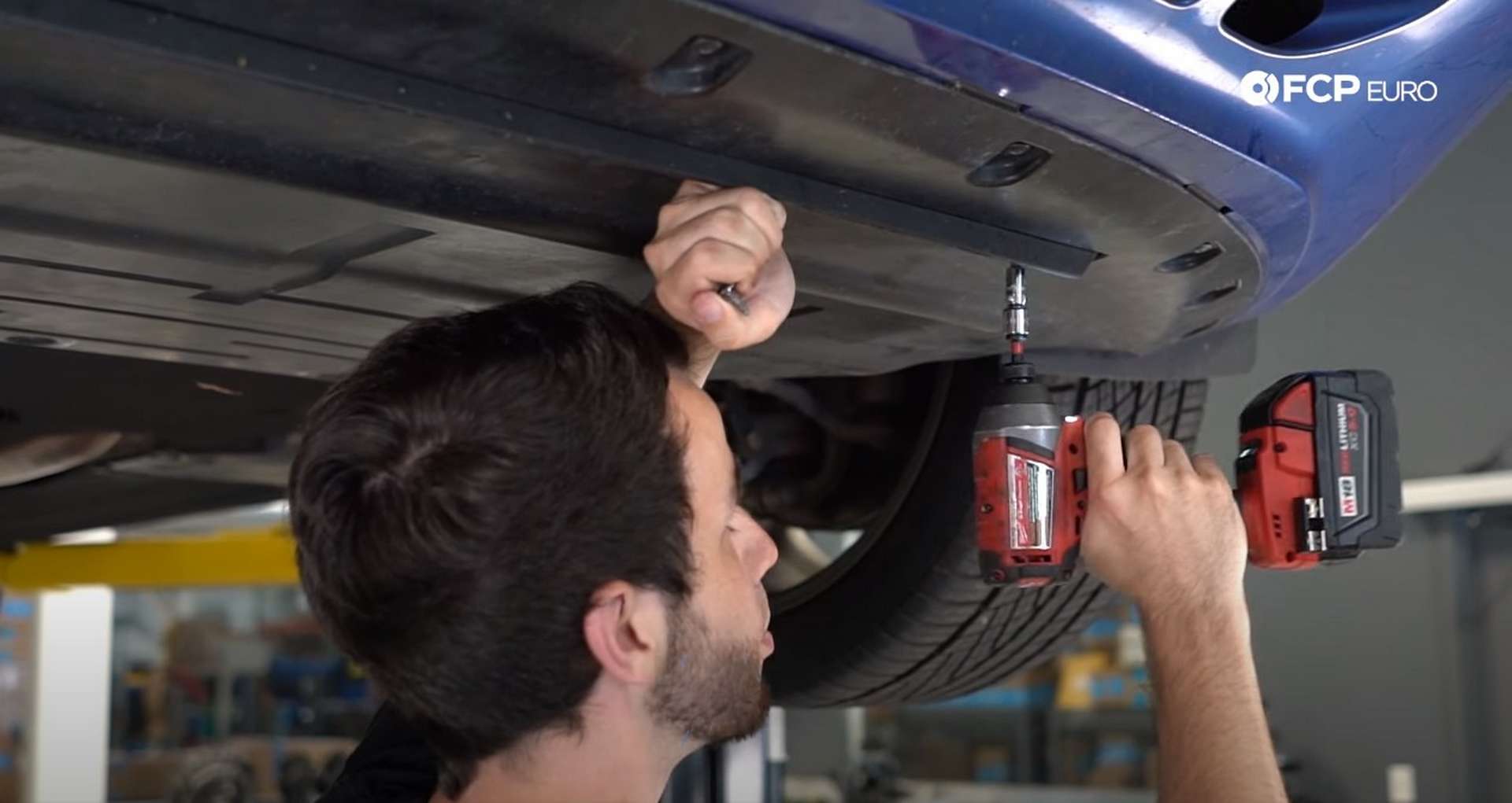 DIY Audi B8/B8.5 Oil Change removing the undertray lip
