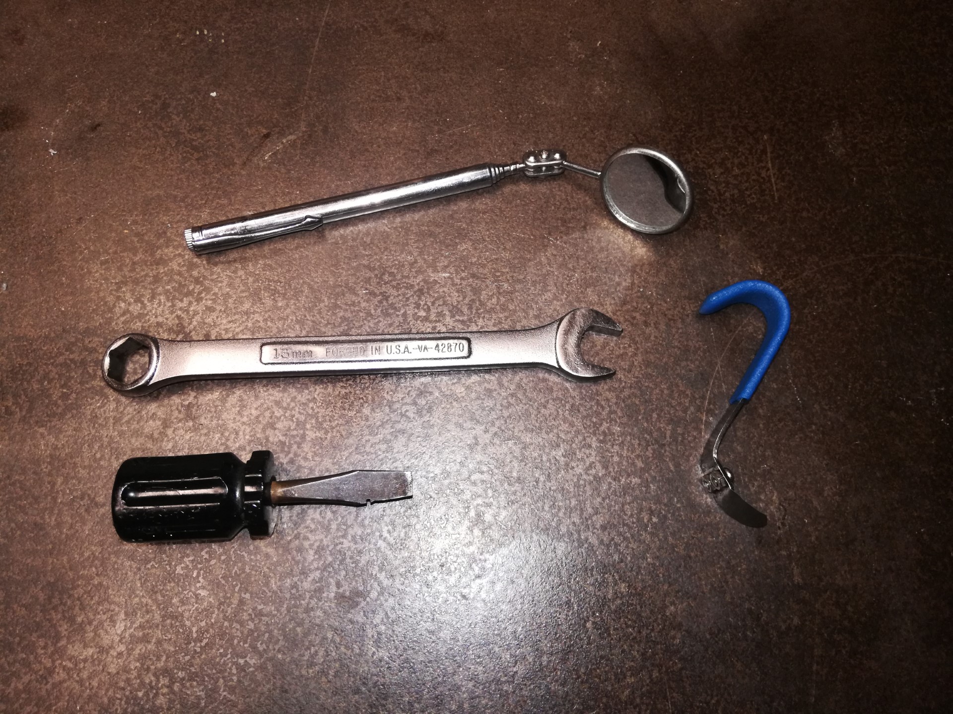 Air-cooled Porsche 911 valve adjustment tools