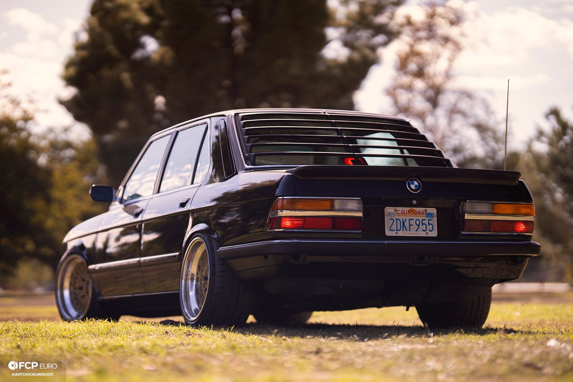 BMW E28 M60B40 V8 Engine Swap 535i Rear End