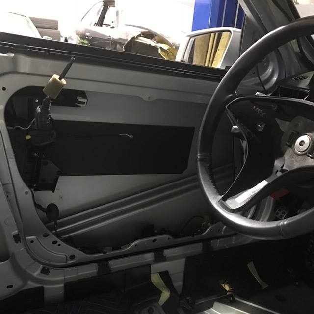 Mercedes C300 Race Car Update - Stripping the Car