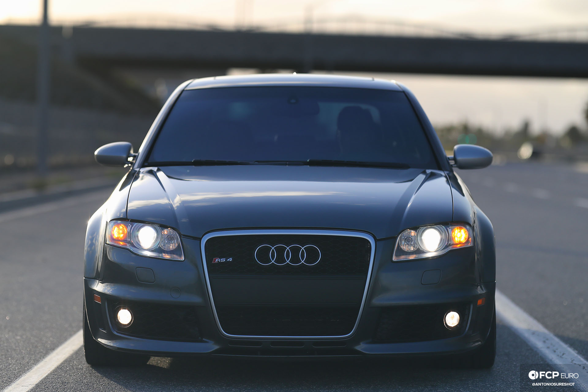 Audi B7 RS4 front shot