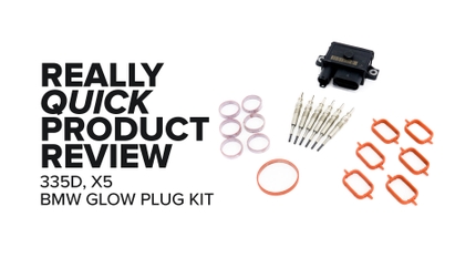 BMW X5 xDrive35d & 335d Comprehensive Glow Plug Service Kit - Highlights And Product Review