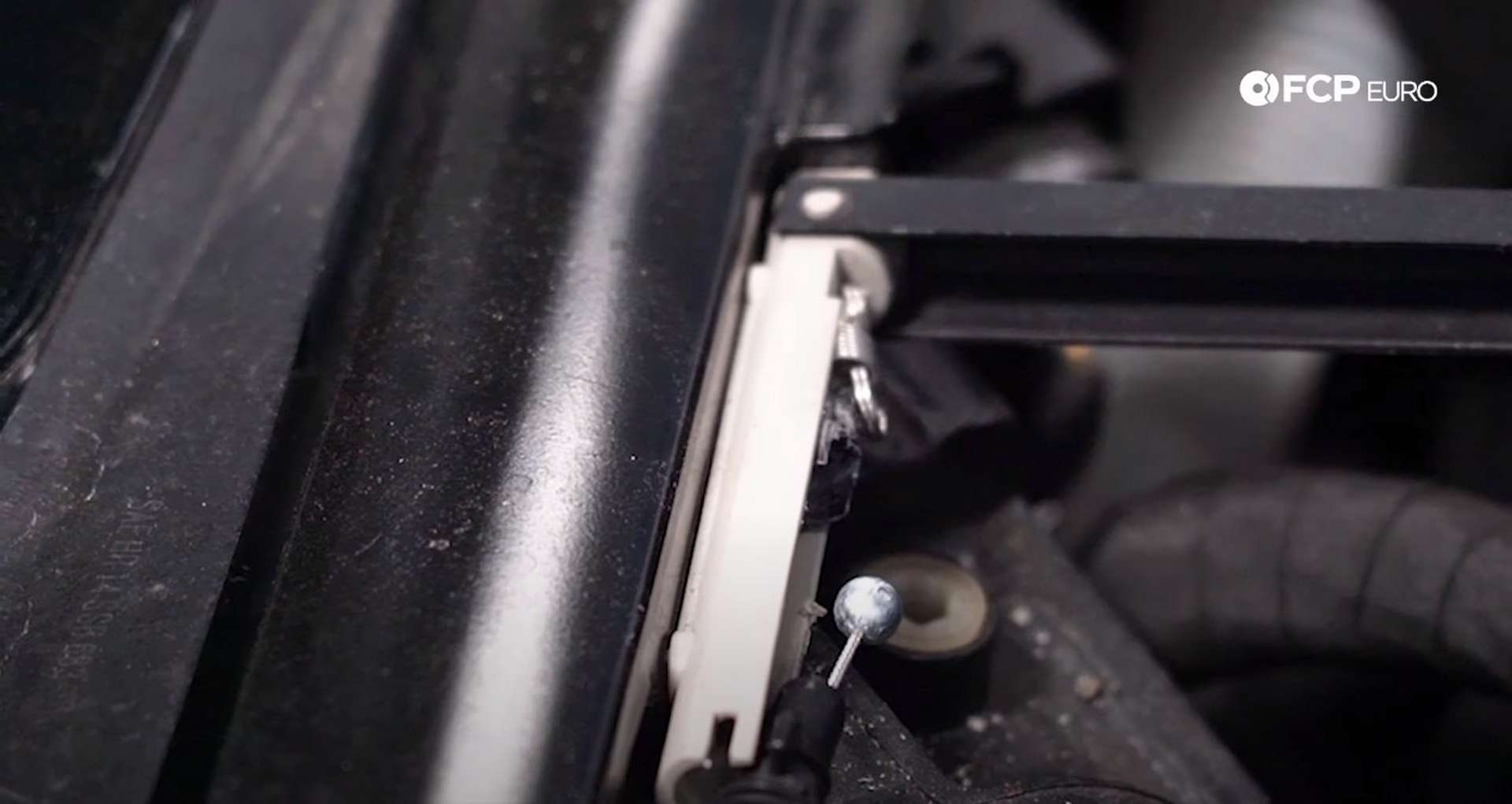 DIY VW GTI Hood Release hood release bracket