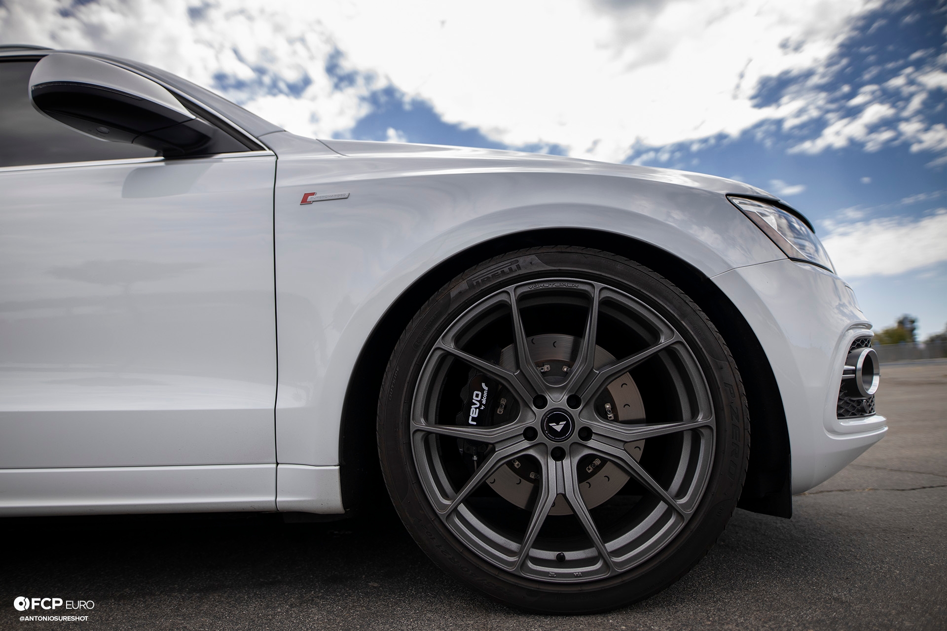 B8 Audi SQ5 Vorsteiner Wheels Alcon Brakes