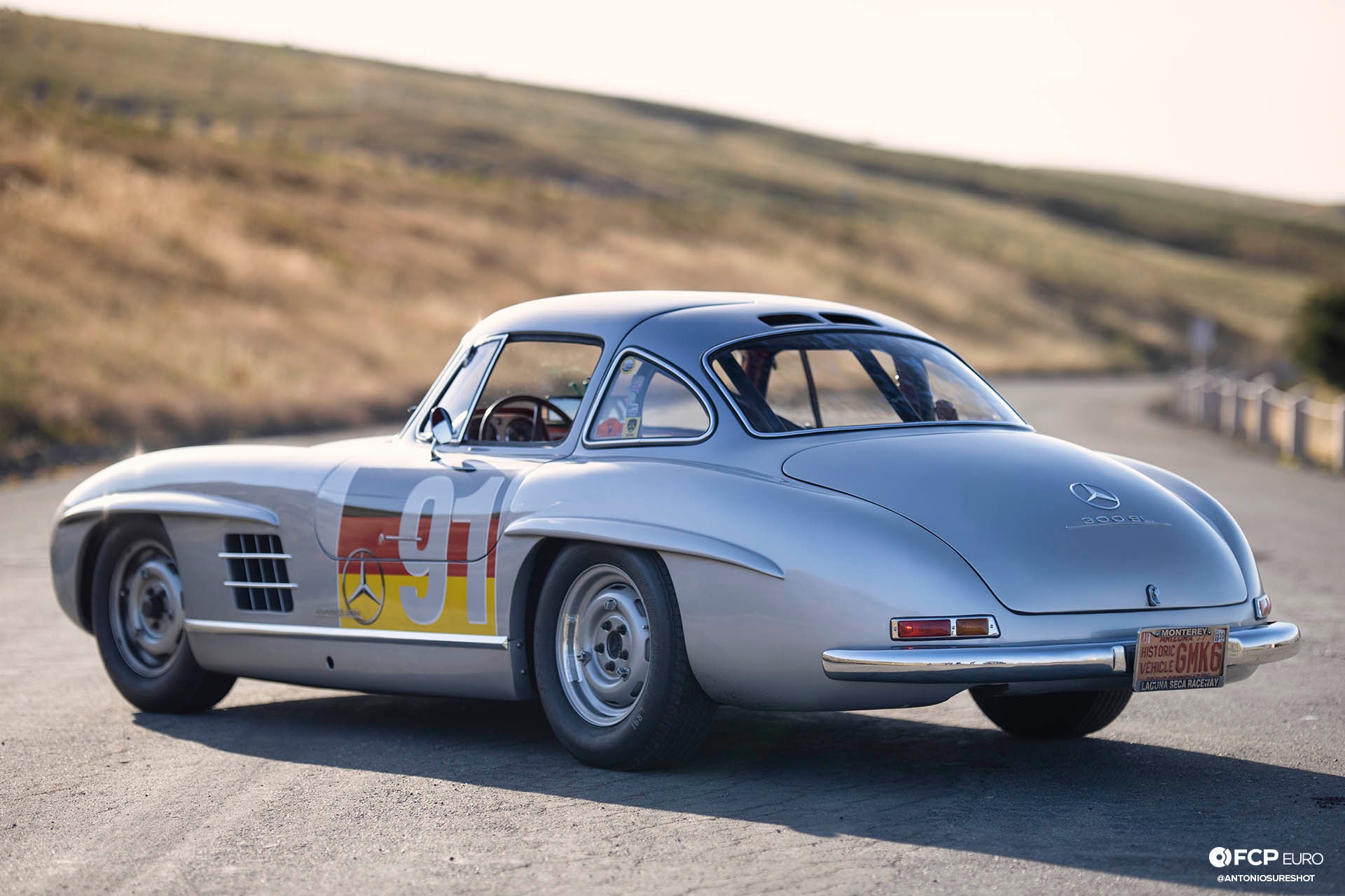 Mercedes-Benz 300SL Gullwing W198 Sonoma Speed Festival Alex Curtis