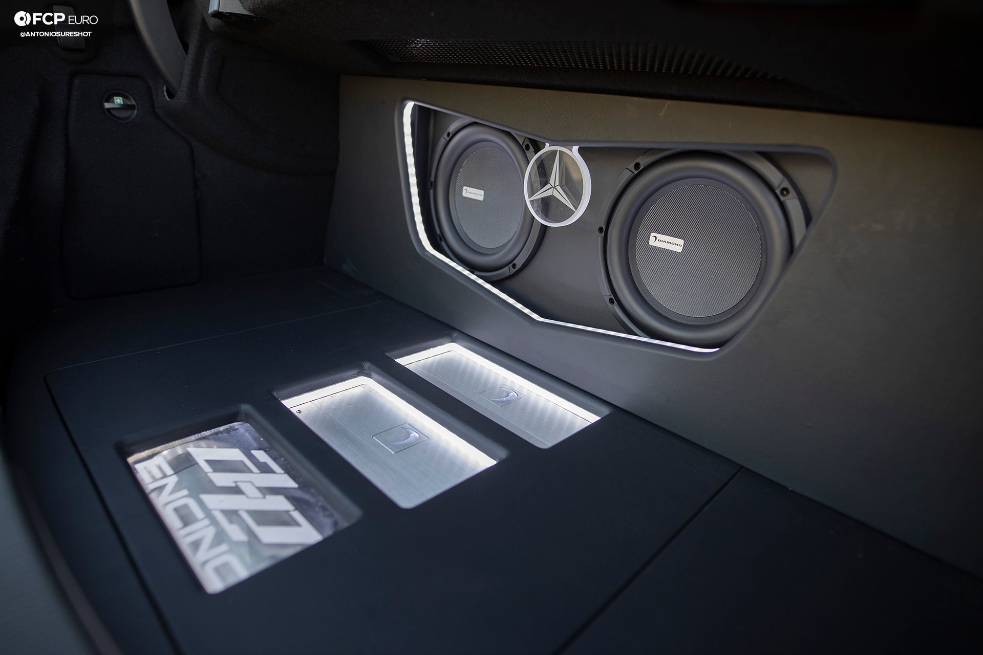 Weistec Supercharged Mercedes-AMG C63 Liberty Walk Subwoofers