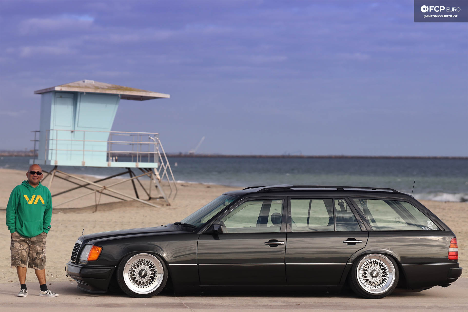 S124 Mercedes Benz E320 wagon BBS RS