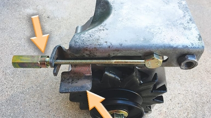 Mercedes Alternator Tensioner Replacement