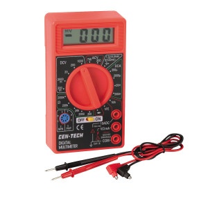 A multimeter is cheap if you need one for infrequent use