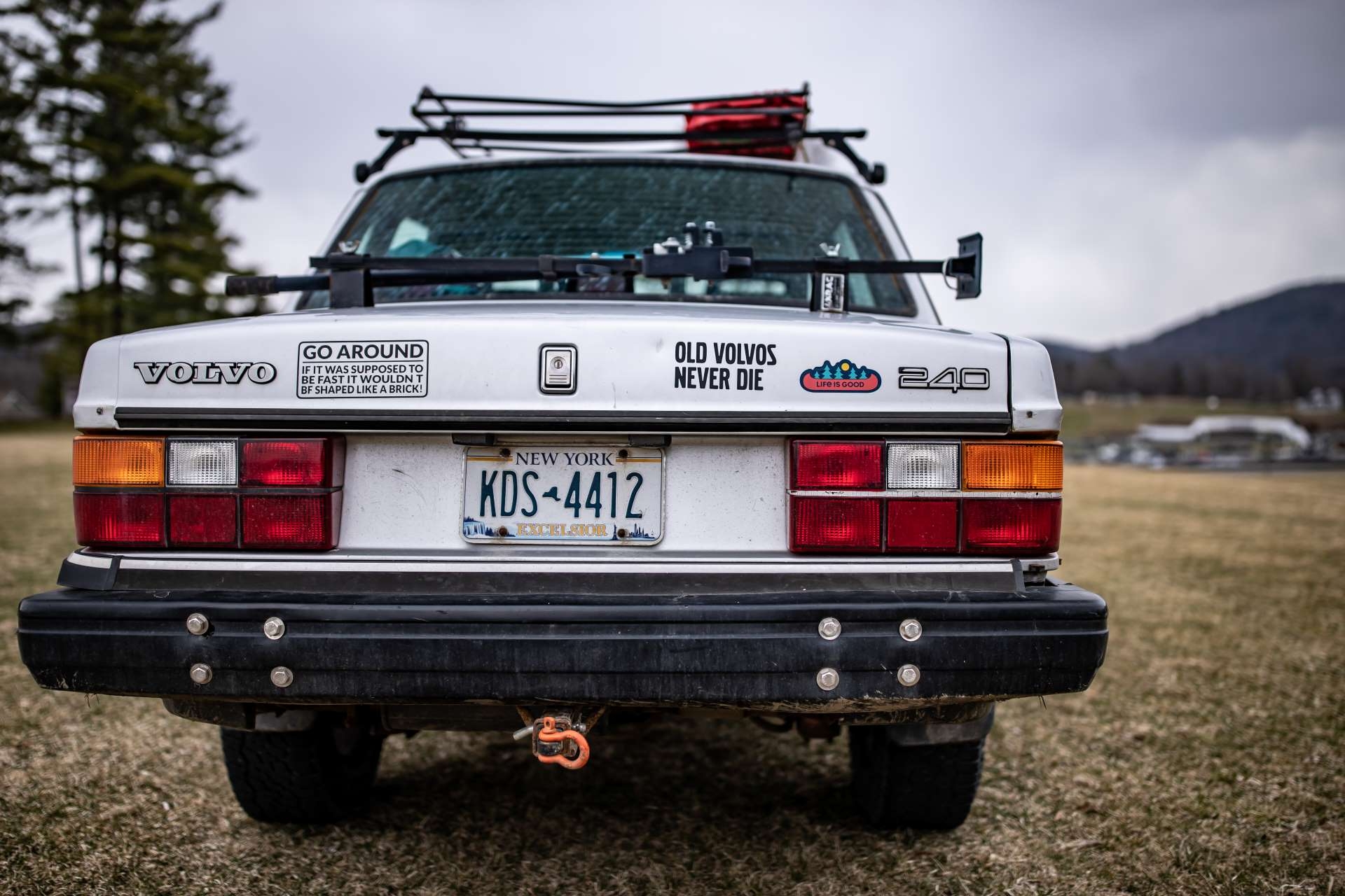 Lifted 1992 Volvo 240 Off-Road Lime Rock Park