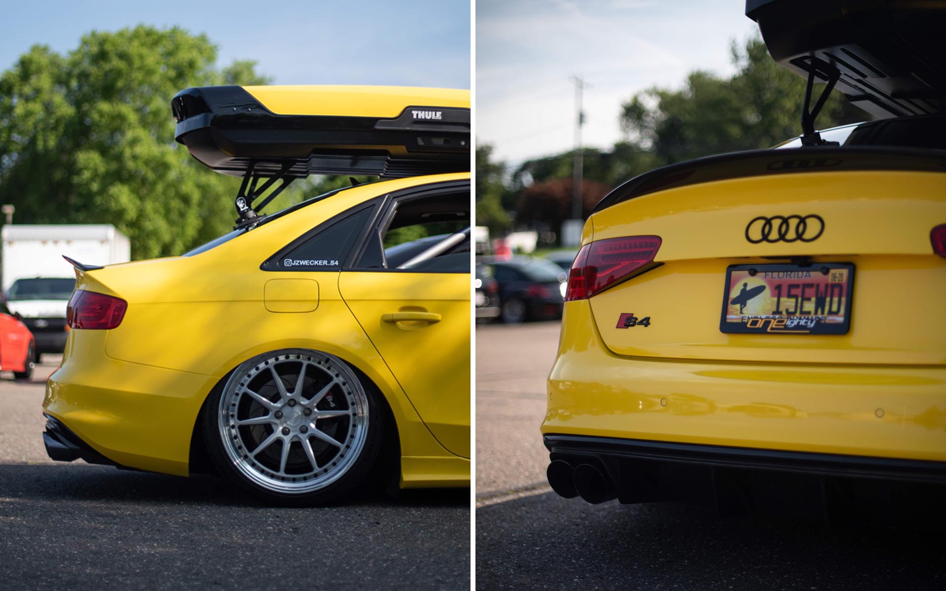 FCP Euro Cars and Coffee Bagged Yellow Audi