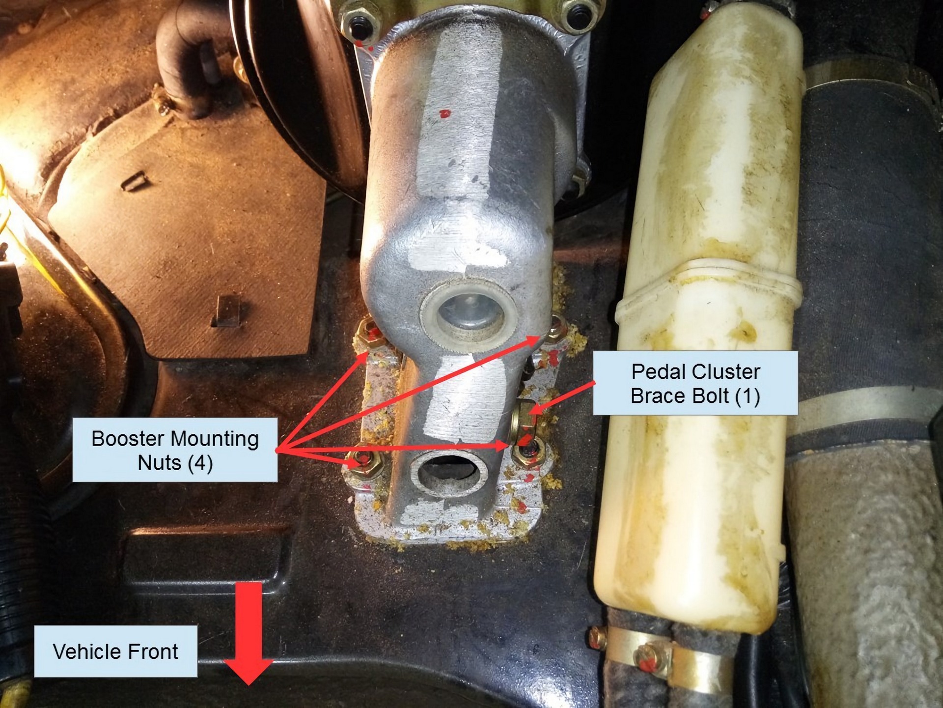 Porsche 911 Pedal Cluster Rebuild 4