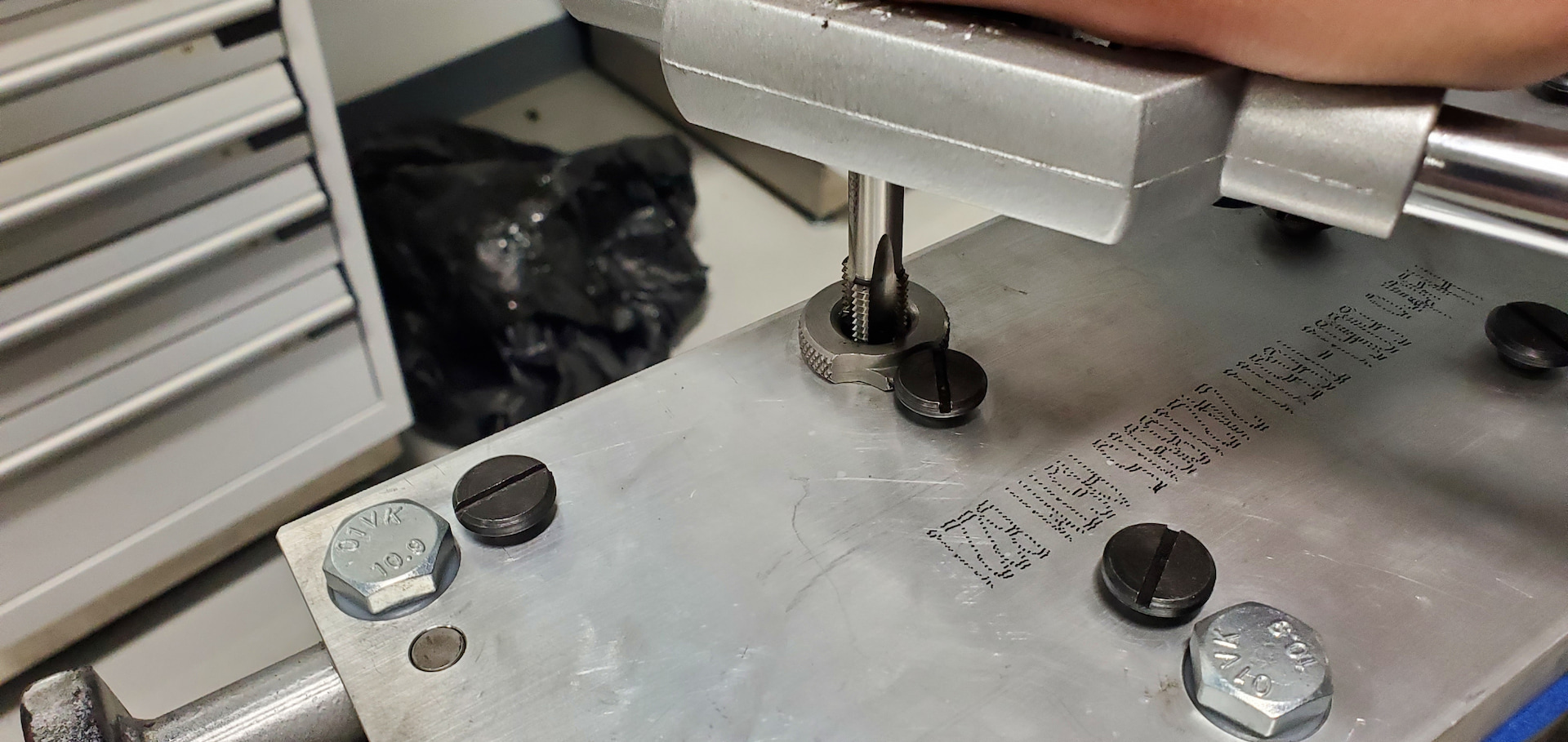 Tapping the BMW M54 Engine Block For A Time-Sert insert