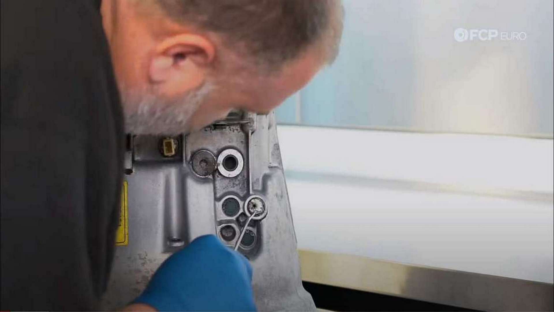 BMW Detent Replacement removing snap ring