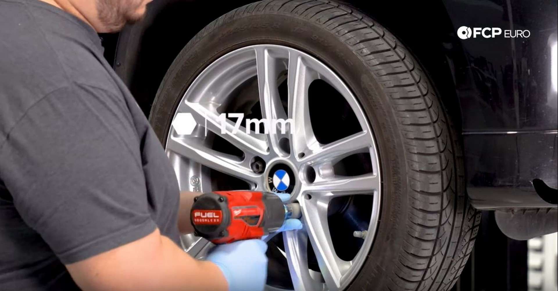BMW Front Suspension Refresh wheel removal