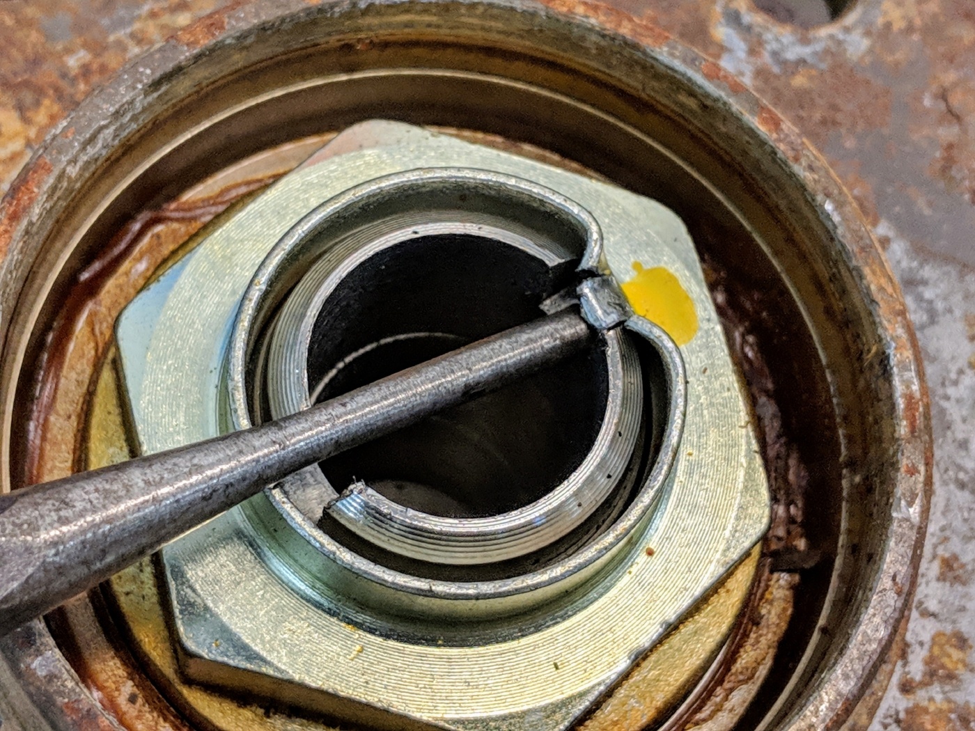 BMW E36 hub nut