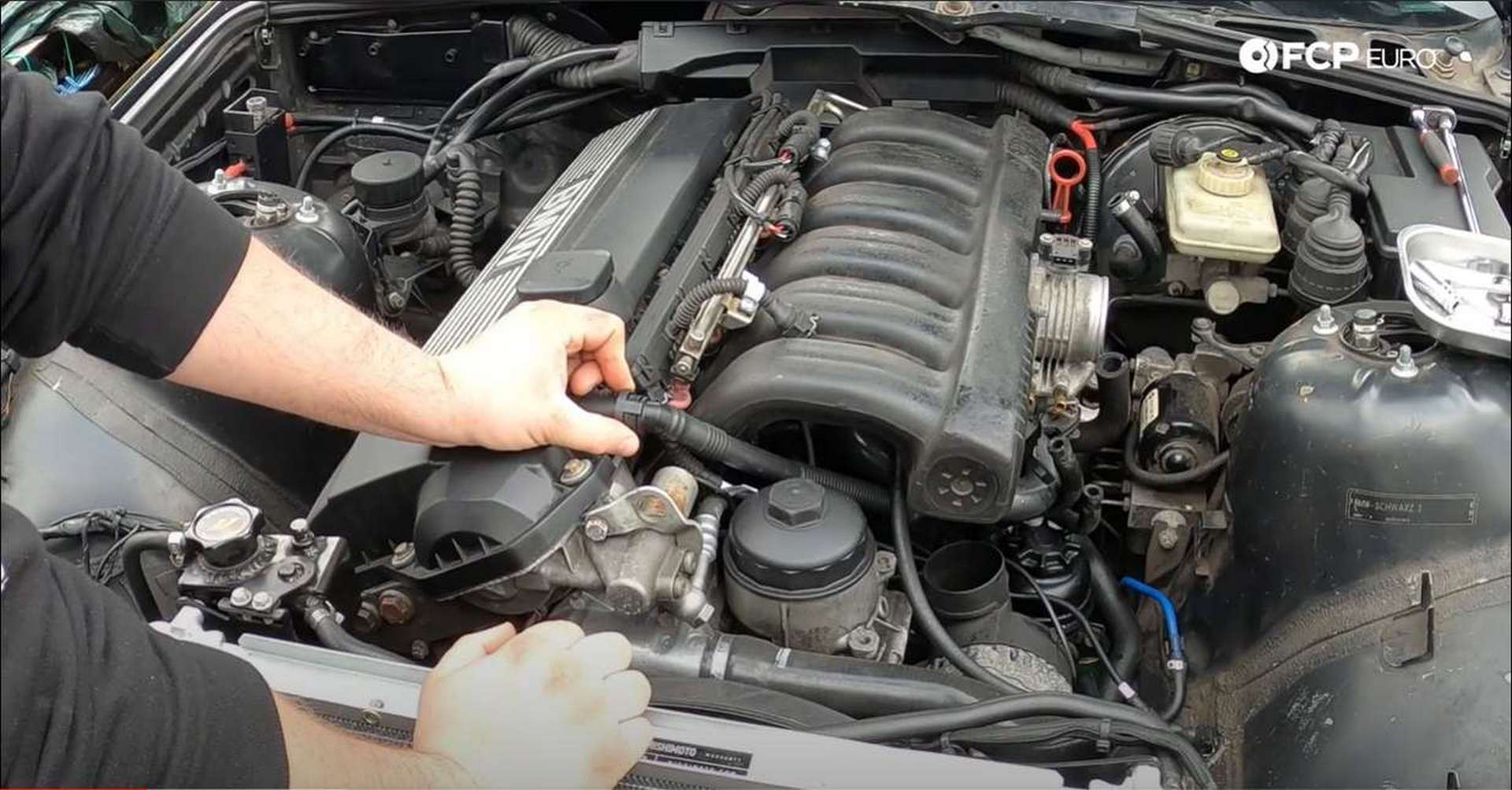 DIY BMW Intake Manifold crankcase vent line