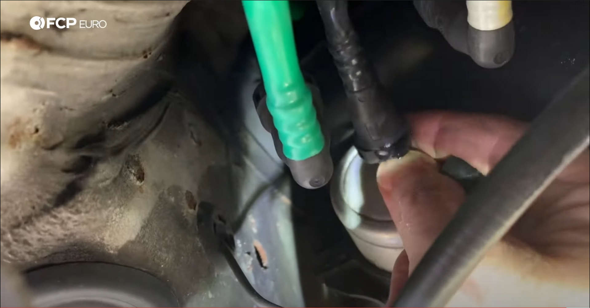 DIY VW GTI Fuel Pump removing the fuel filter hoses