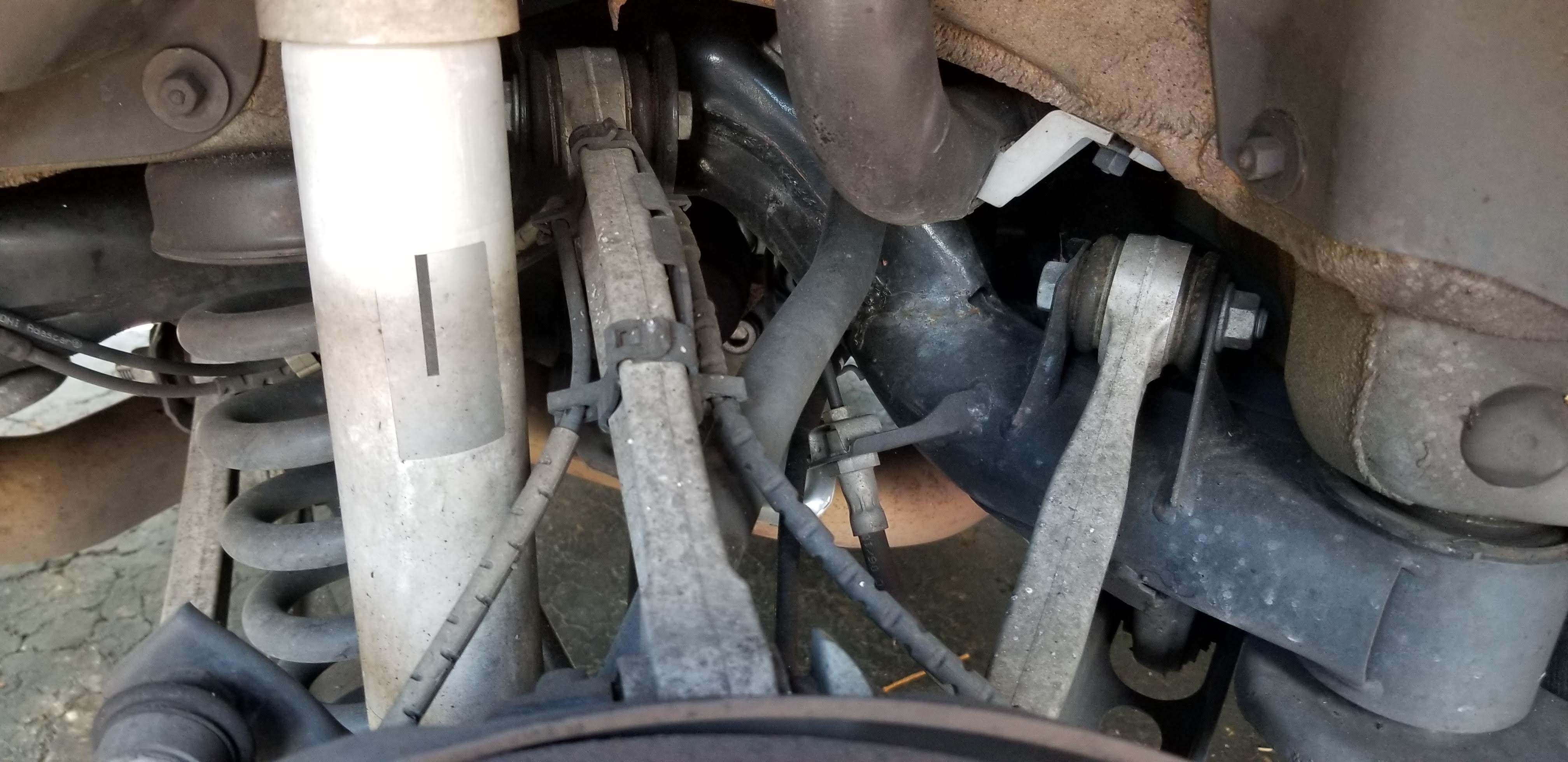 Step 4 - rear wheel speed sensor