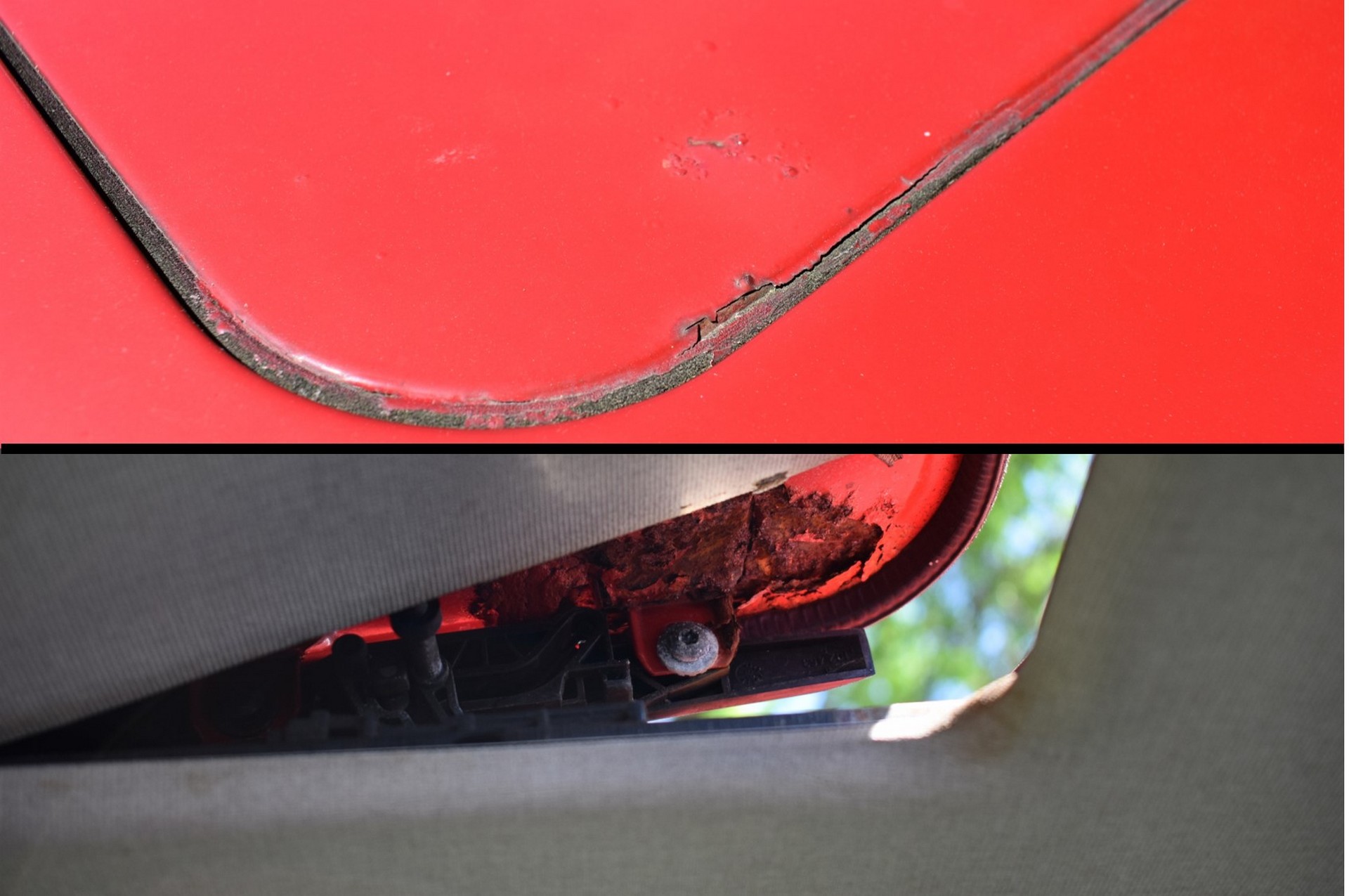 BMW E30 Buyers Guide Sunroof Leak