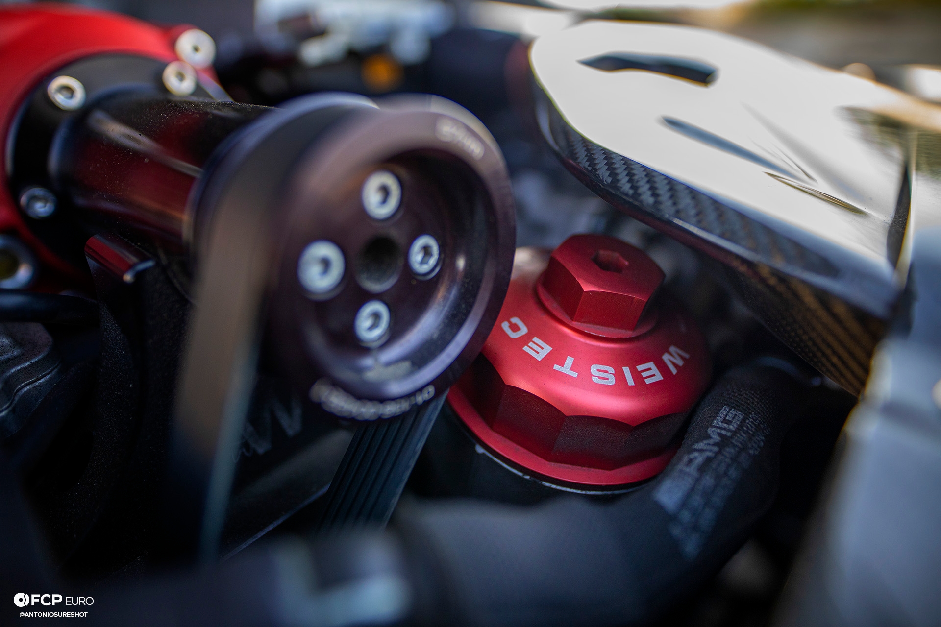 Weistec Supercharged Mercedes-AMG C63 Liberty Walk Oil Filter Housing Cap