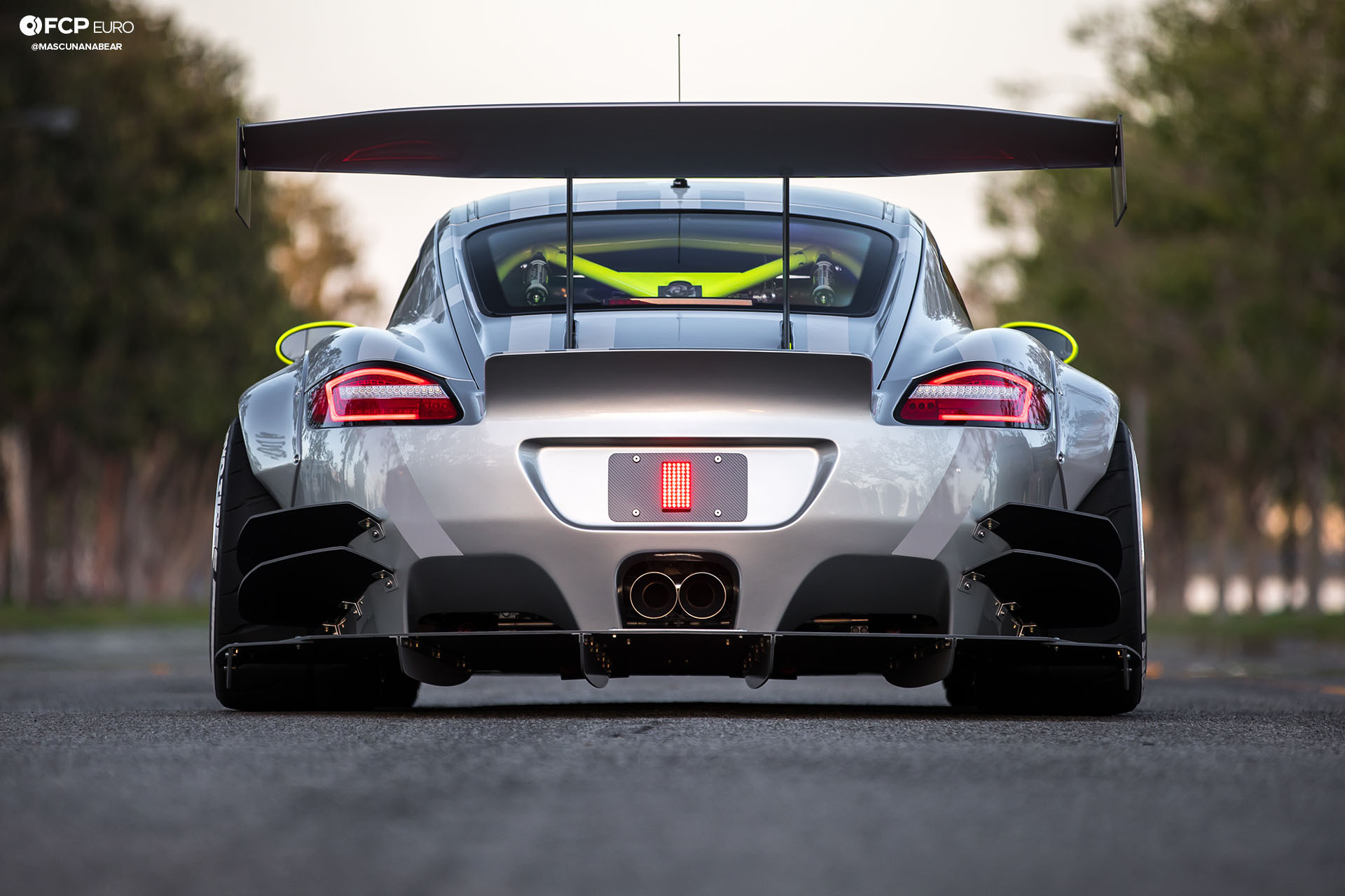 Pandem Widebody Porsche Cayman S Toyo Tires Moton Suspension Work Meister Tarett Brembo Voltex Recaro Dionne Mascunana 
