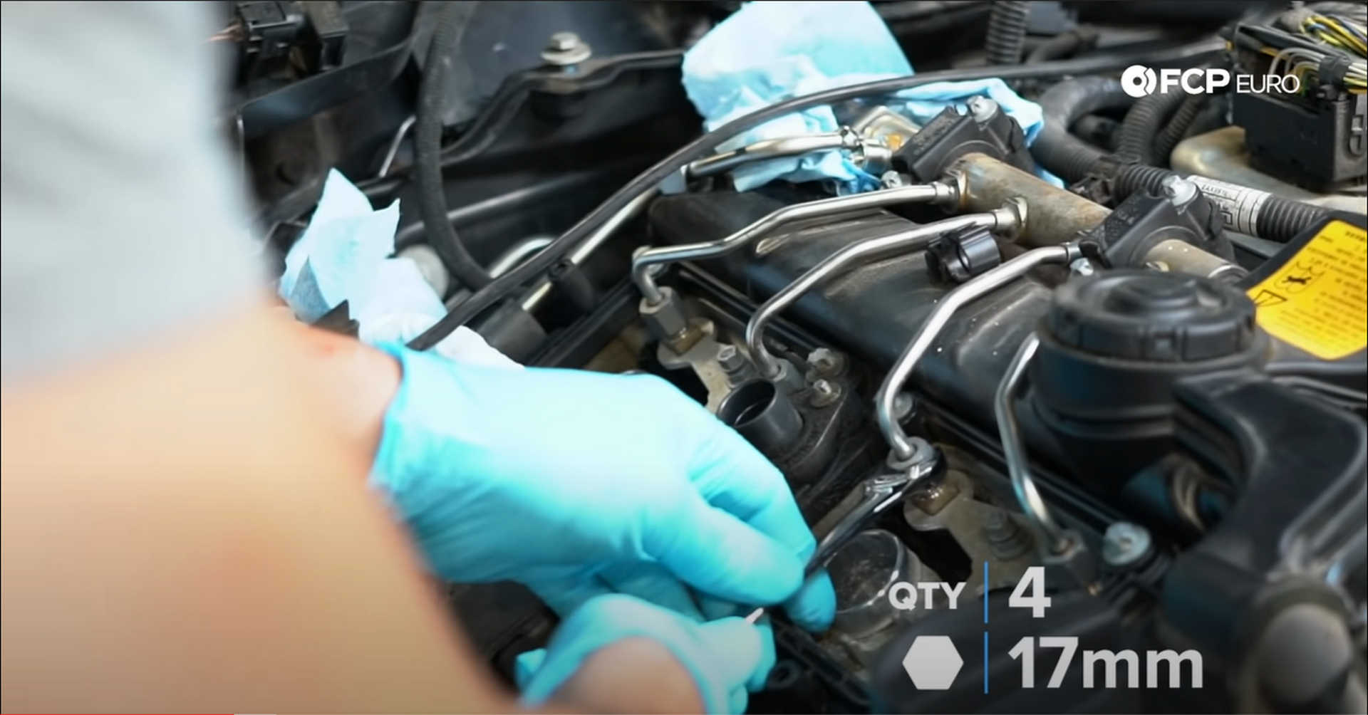 DIY BMW N20 Timing Chain removing the fuel delivery system
